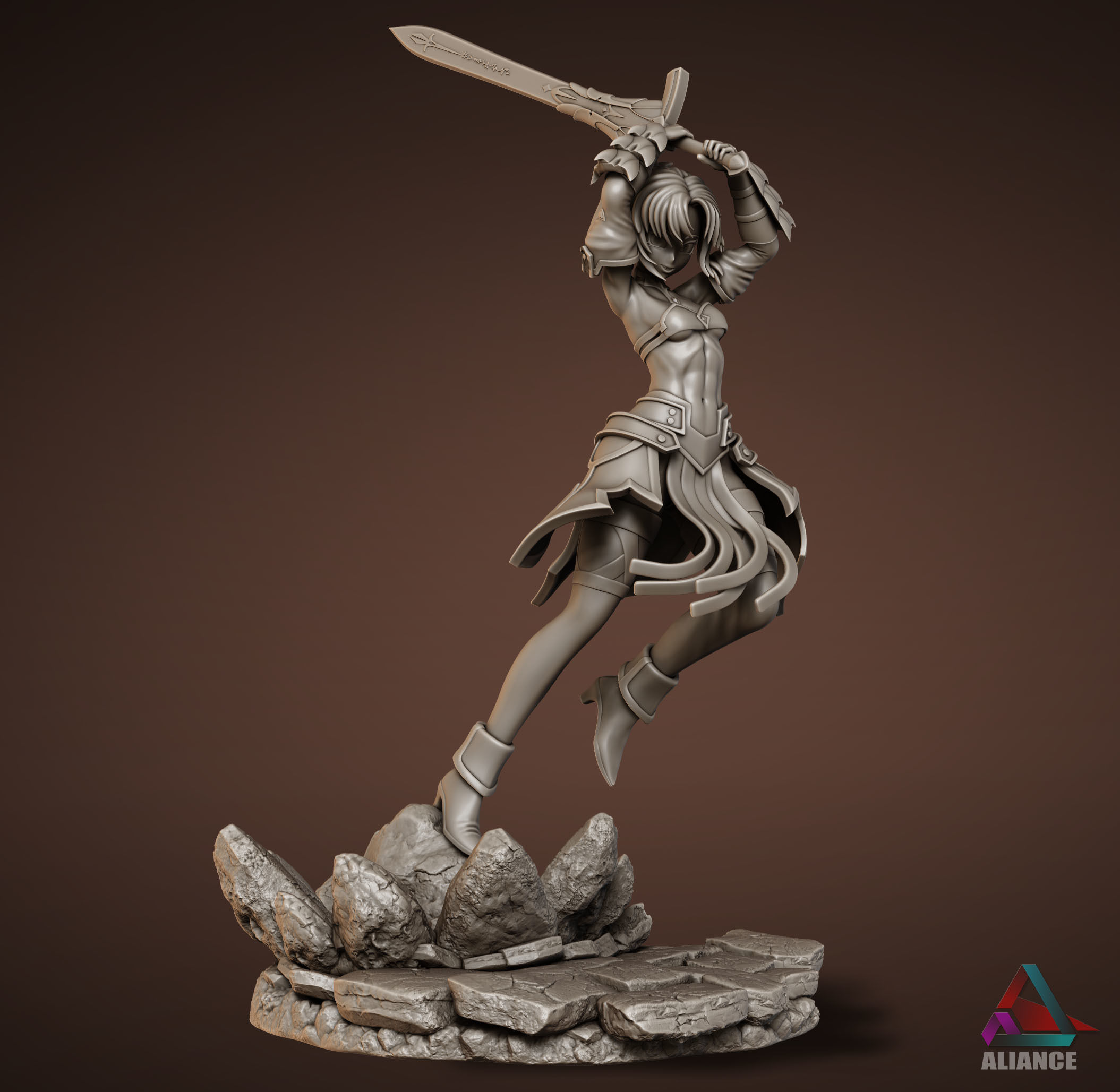 Mordred - Fate Apocrypha 3D print model_1