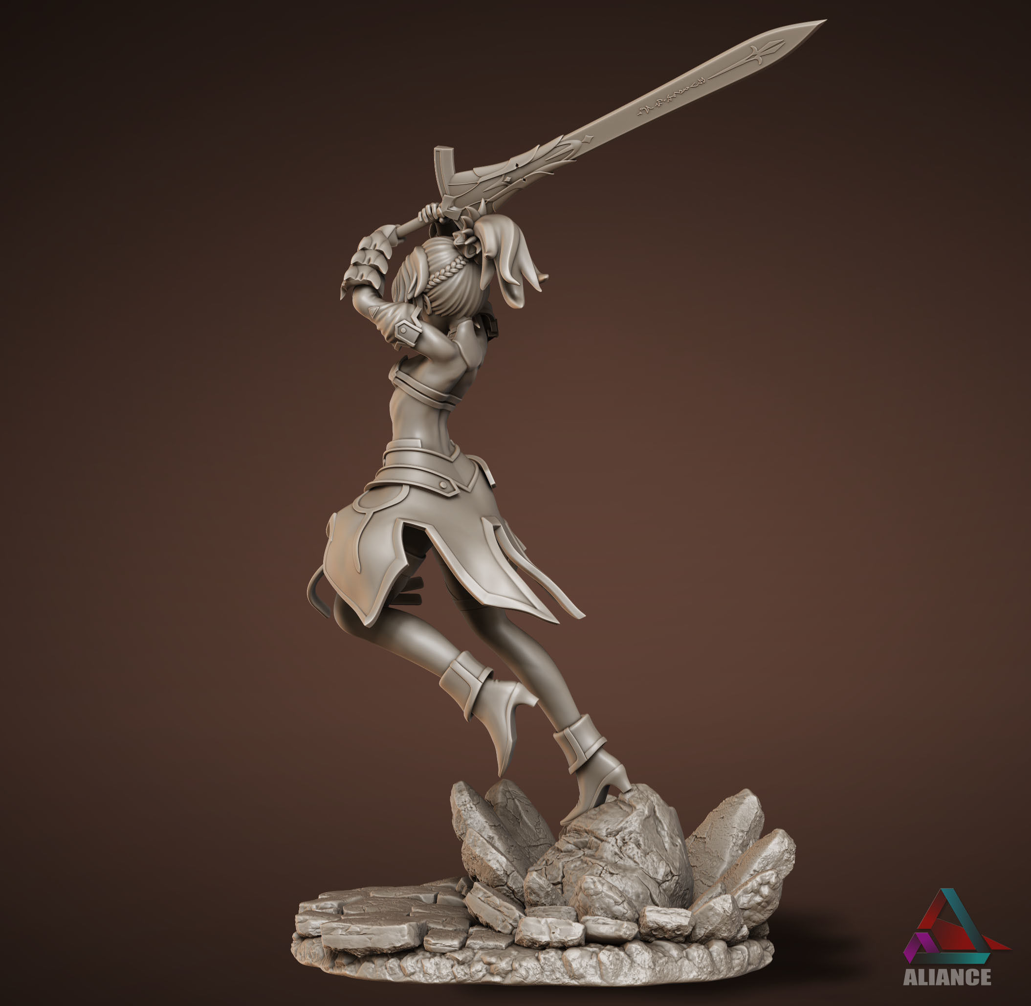 Mordred - Fate Apocrypha 3D print model_3