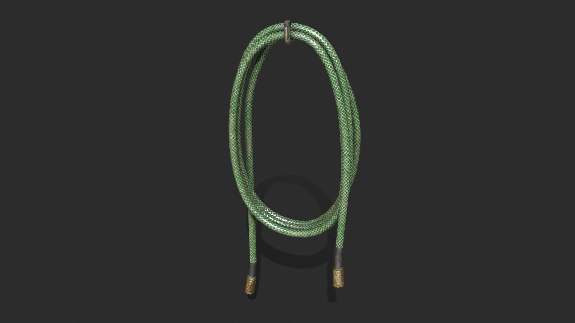 Garden Hose Low-poly 3D model_16