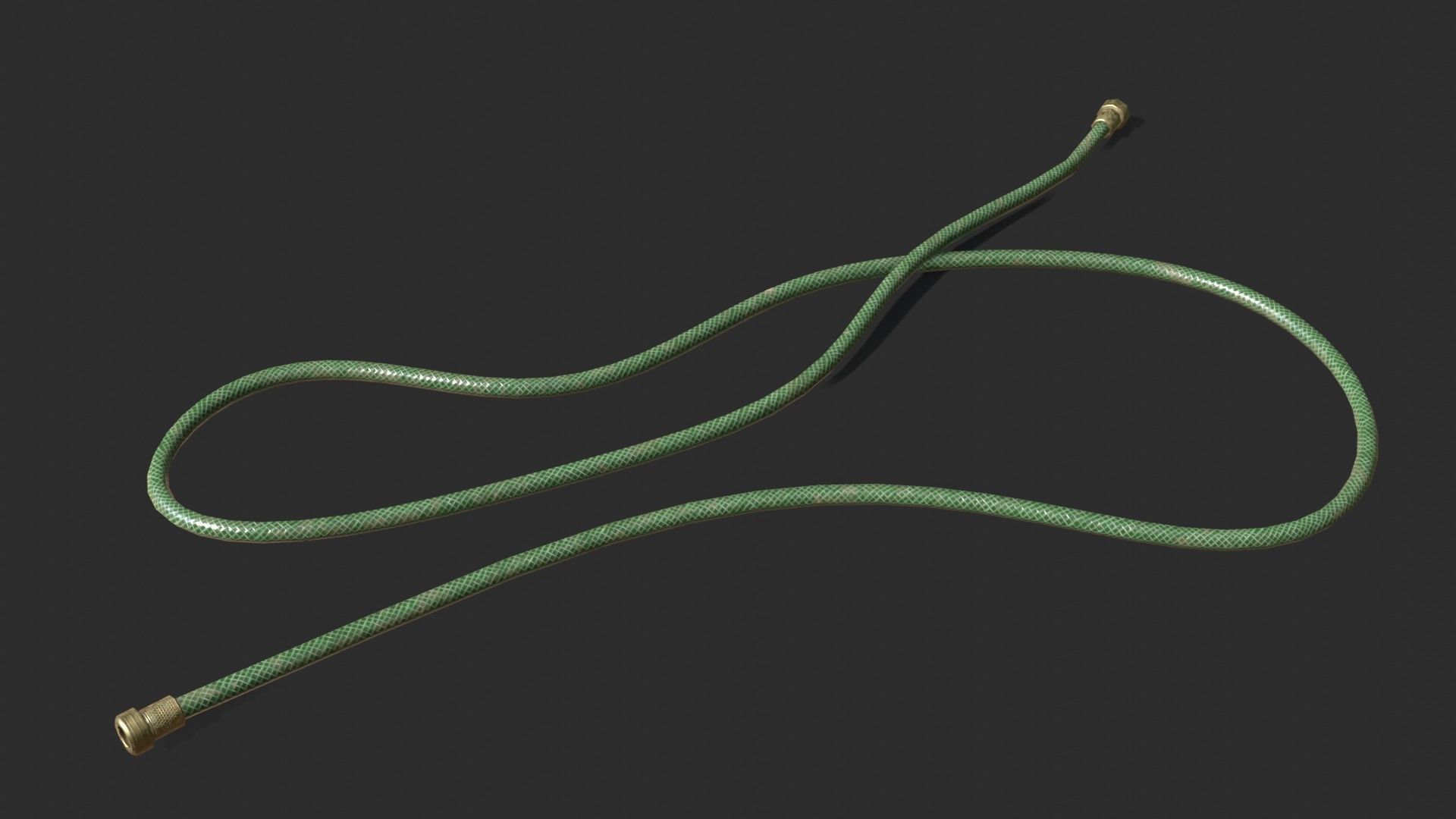 Garden Hose Low-poly 3D model_17
