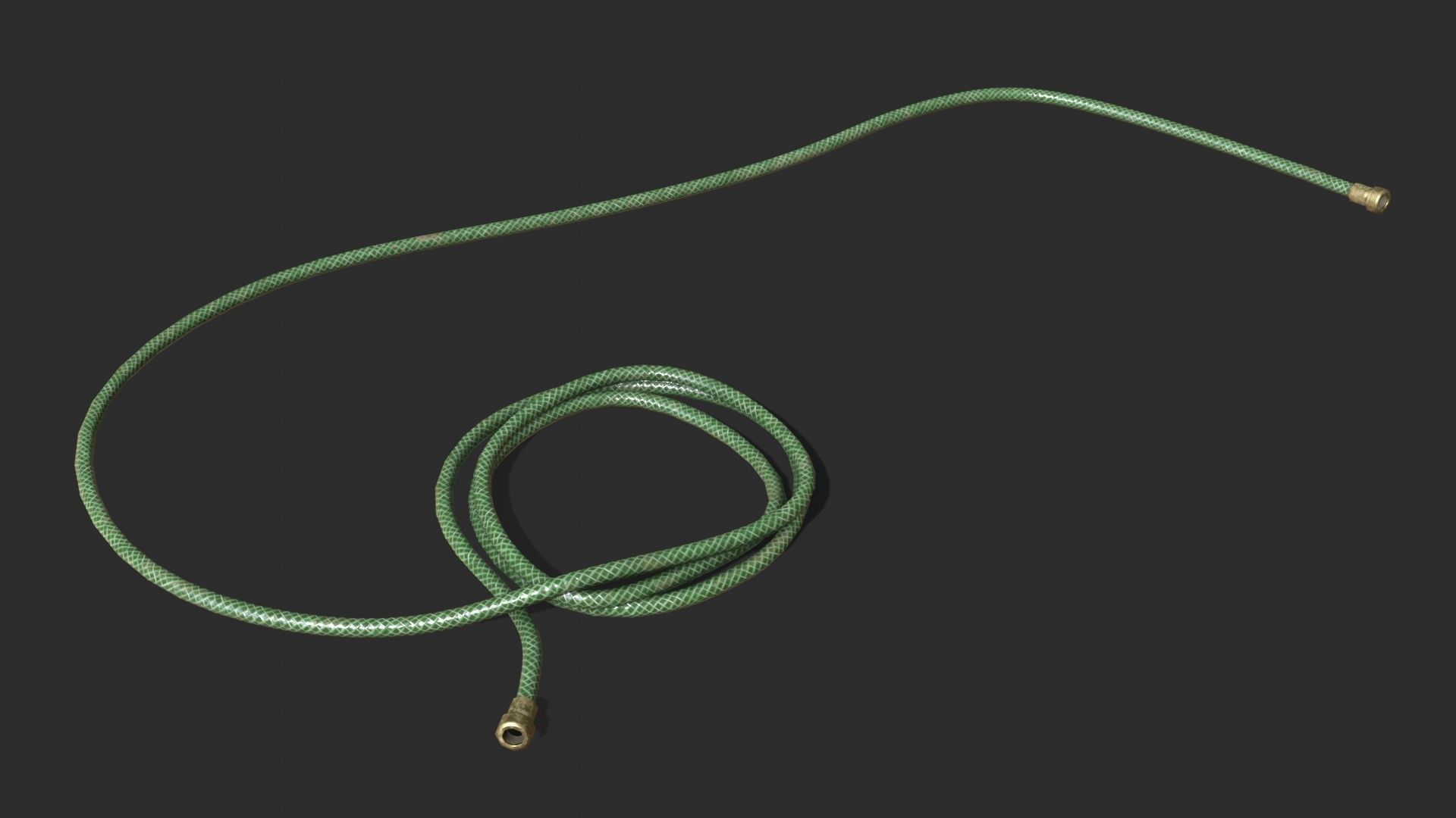 Garden Hose Low-poly 3D model_18