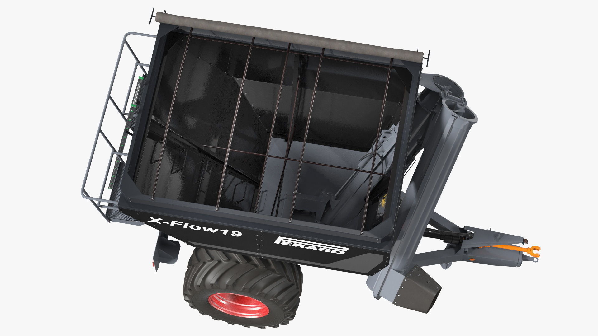 Perard X-Flow 19 Transbordeur Black New 3D model_13