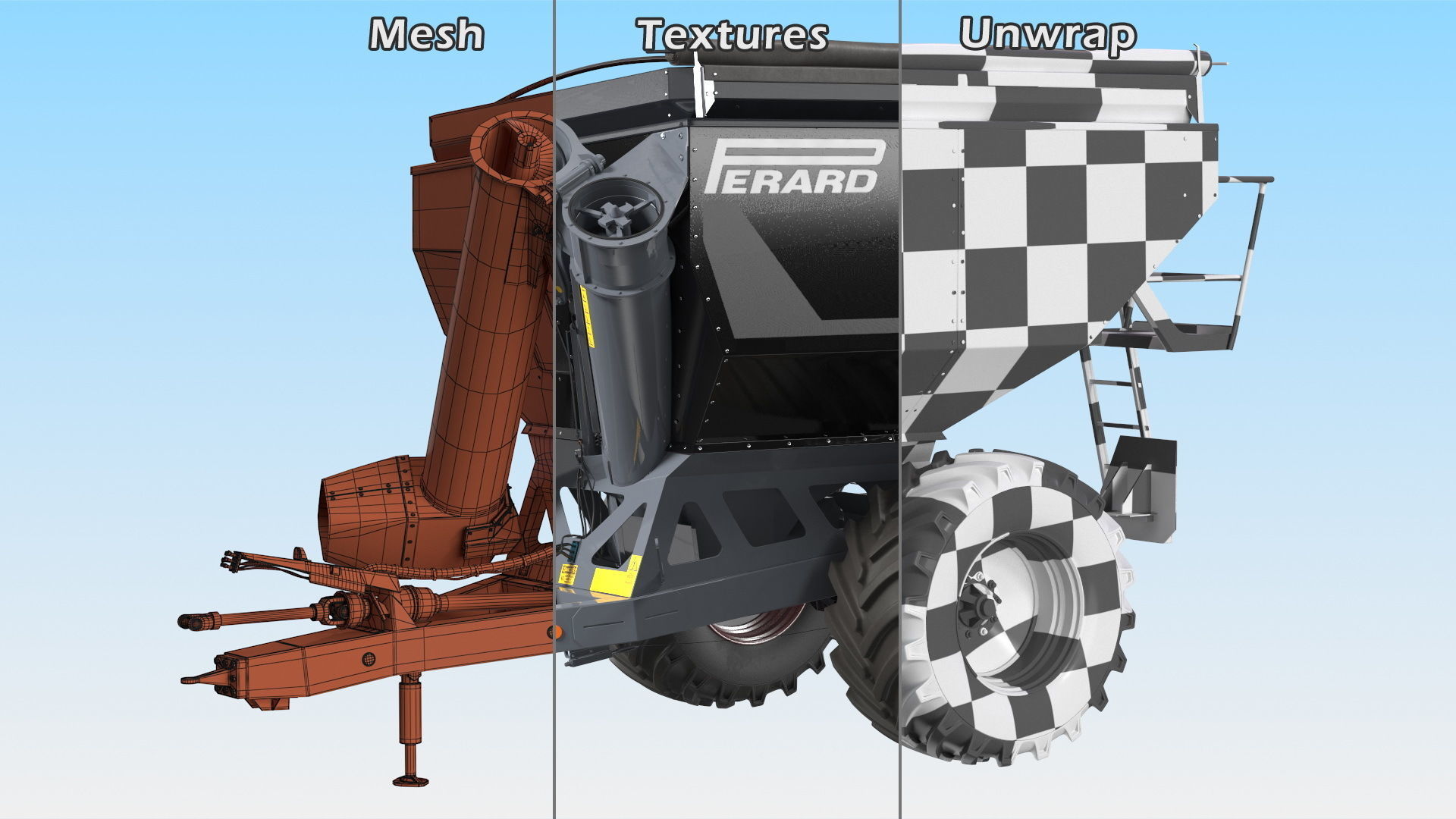 Perard X-Flow 19 Transbordeur Black New 3D model_23