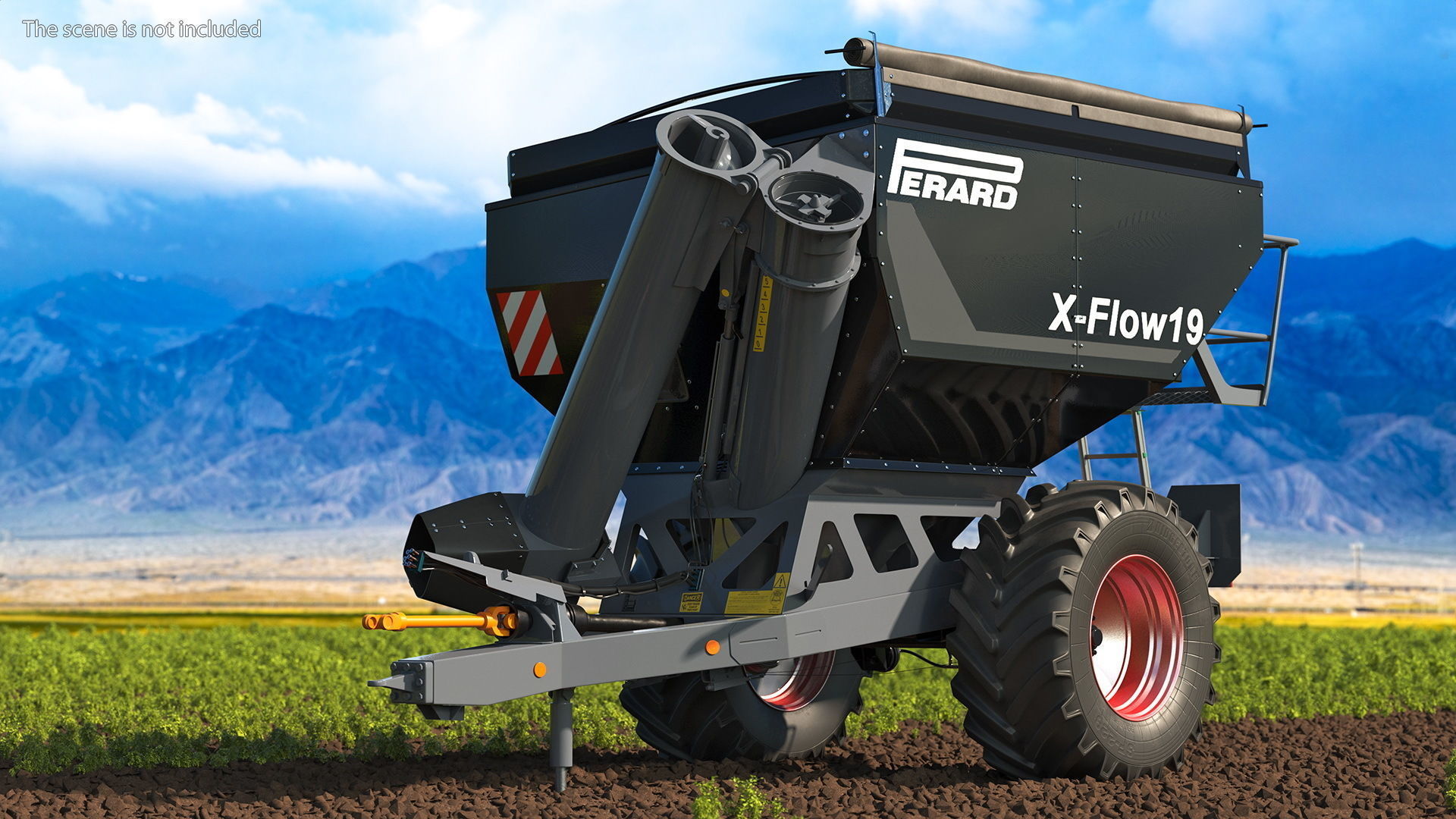 Perard X-Flow 19 Transbordeur Black New 3D model_3