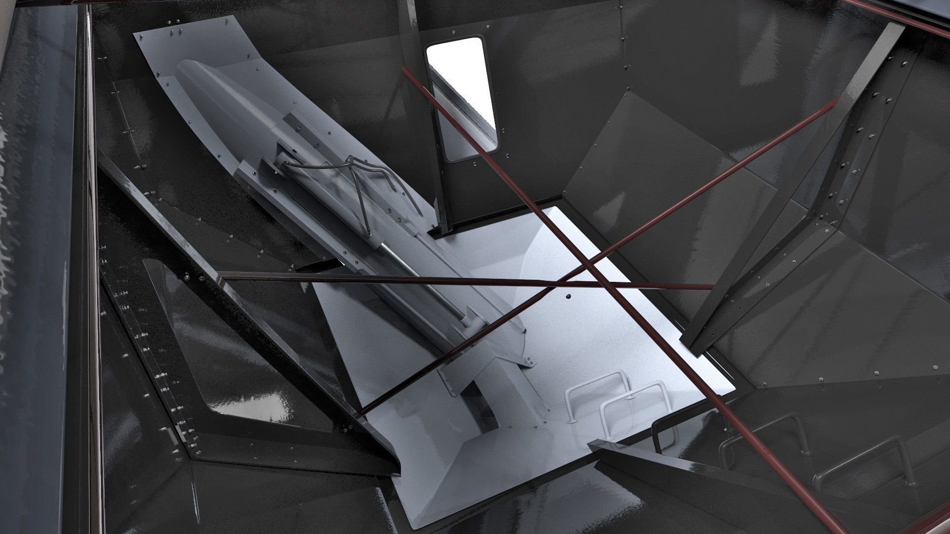 Perard X-Flow 19 Transbordeur Black New 3D model_22