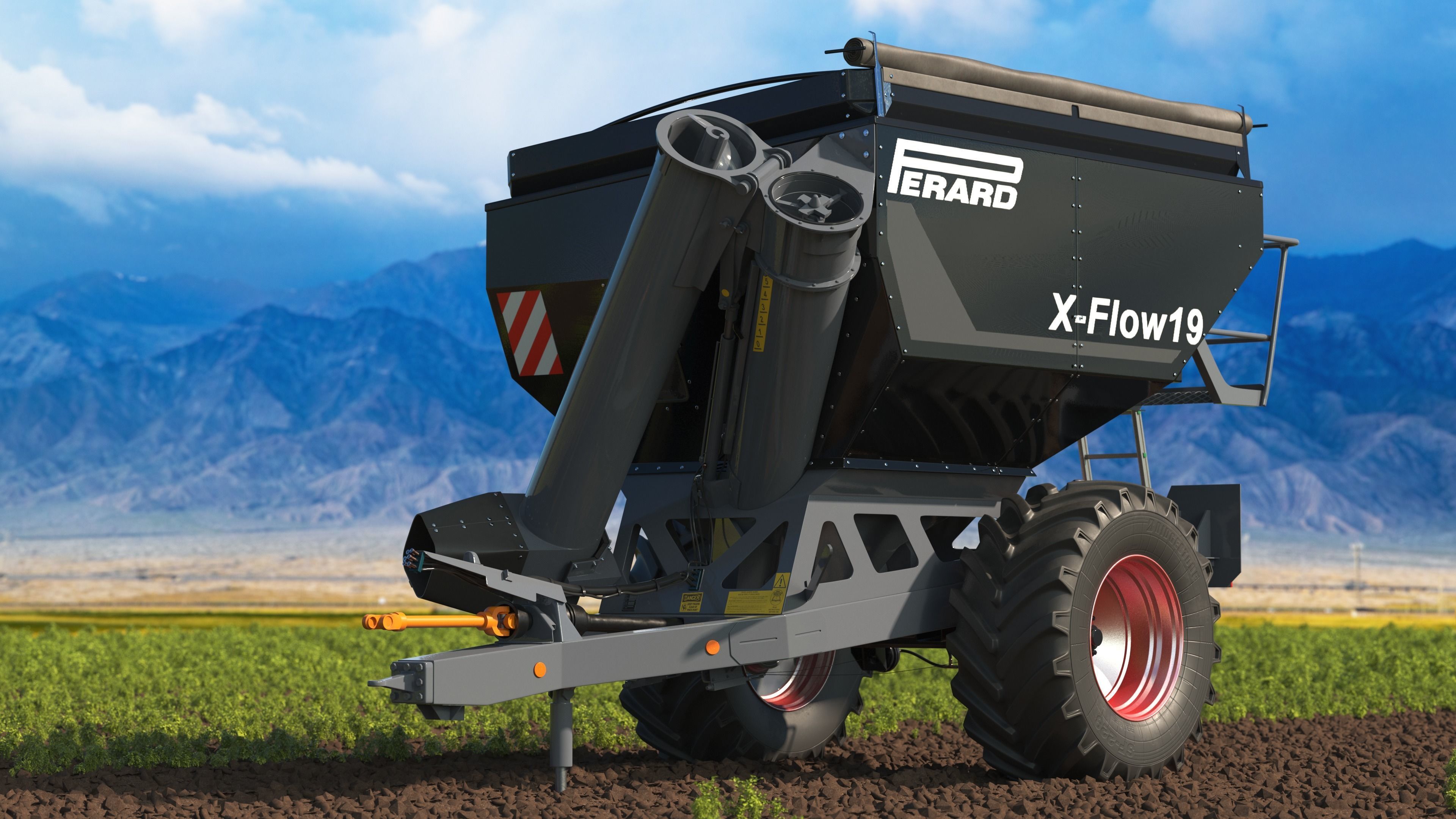 Perard X-Flow 19 Transbordeur Black New 3D model_38
