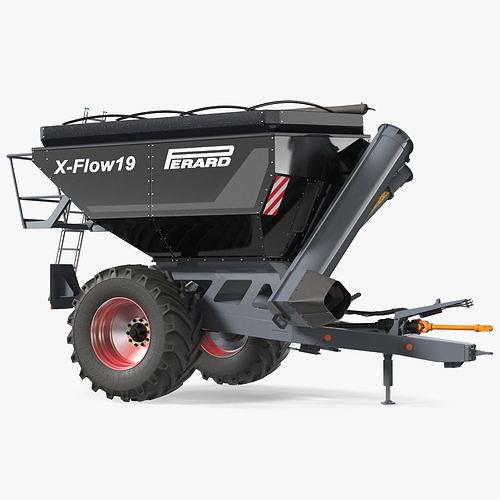 Perard X-Flow 19 Transbordeur Black New 3D model