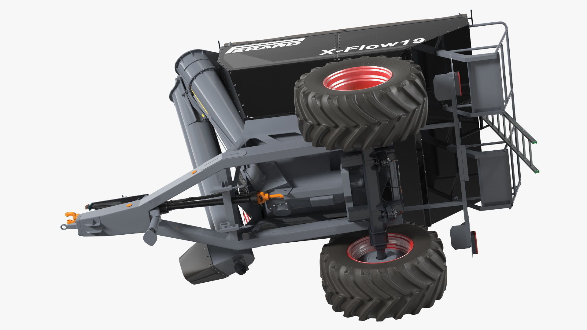 Perard X-Flow 19 Transbordeur Black New 3D model_14