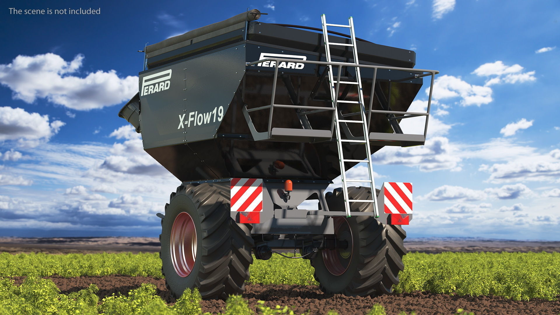 Perard X-Flow 19 Transbordeur Black New 3D model_4