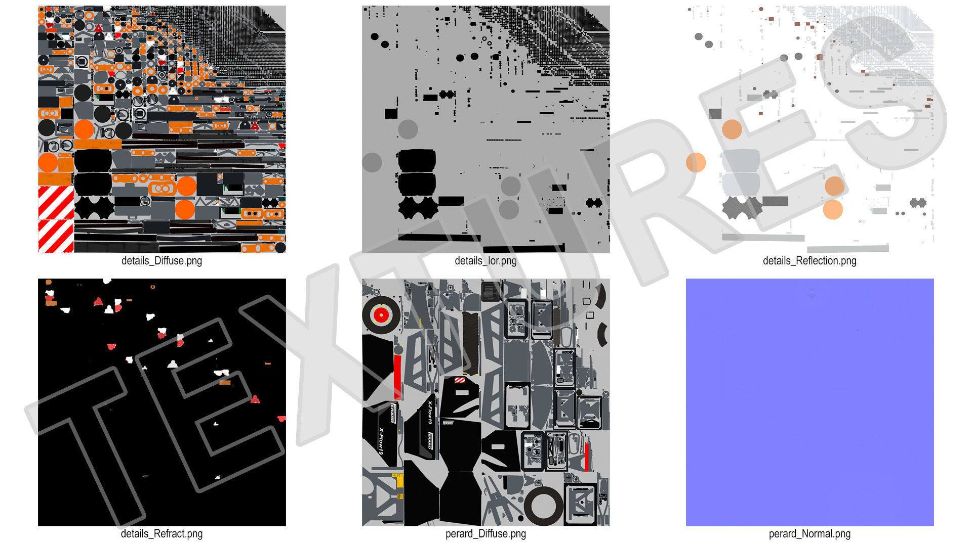Perard X-Flow 19 Transbordeur Black New 3D model_27