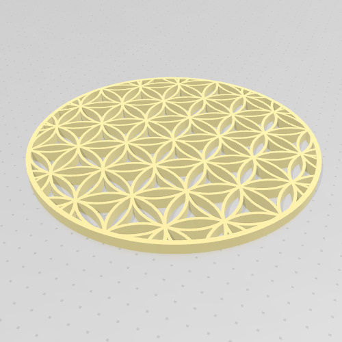 GEOMETRIA SAGRADA FLOR DE LA VIDA 3D print model_11