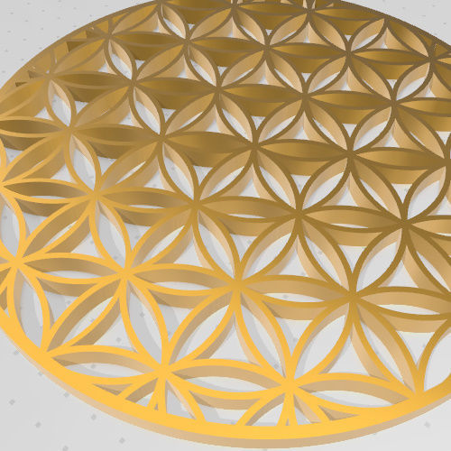 GEOMETRIA SAGRADA FLOR DE LA VIDA 3D print model_24
