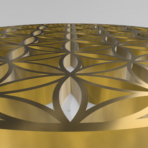 GEOMETRIA SAGRADA FLOR DE LA VIDA 3D print model_12