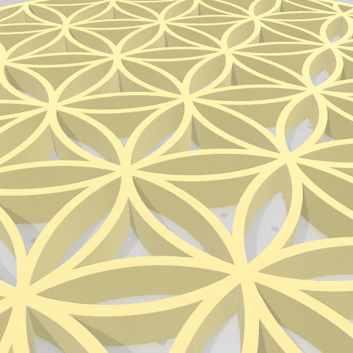 GEOMETRIA SAGRADA FLOR DE LA VIDA 3D print model_15