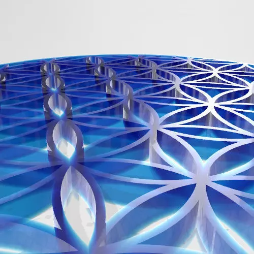 GEOMETRIA SAGRADA FLOR DE LA VIDA 3D print model_0