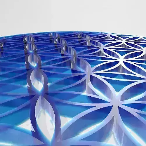 GEOMETRIA SAGRADA FLOR DE LA VIDA 3D print model GEOMETRIA SAGRADA FLOR DE LA VIDA 3D print model