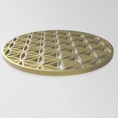 GEOMETRIA SAGRADA FLOR DE LA VIDA 3D print model_13