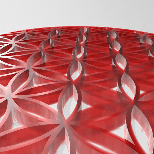 GEOMETRIA SAGRADA FLOR DE LA VIDA 3D print model_14