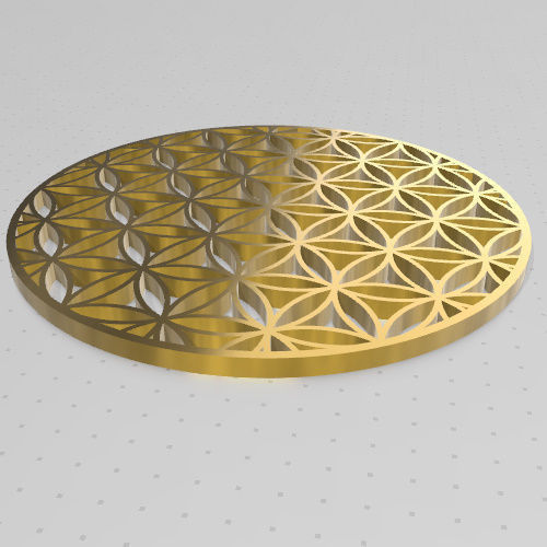 GEOMETRIA SAGRADA FLOR DE LA VIDA 3D print model_8