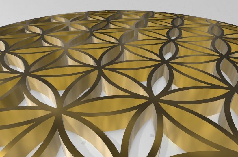 GEOMETRIA SAGRADA FLOR DE LA VIDA 3D print model_4