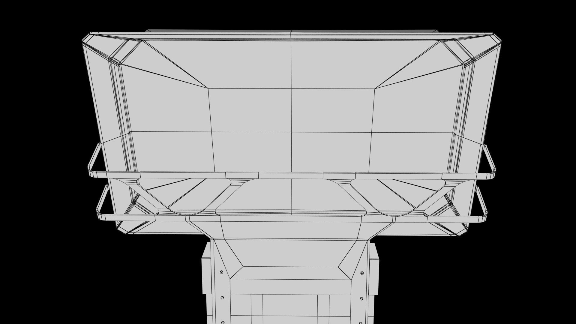 Sci-fi Terminal 3D model_21
