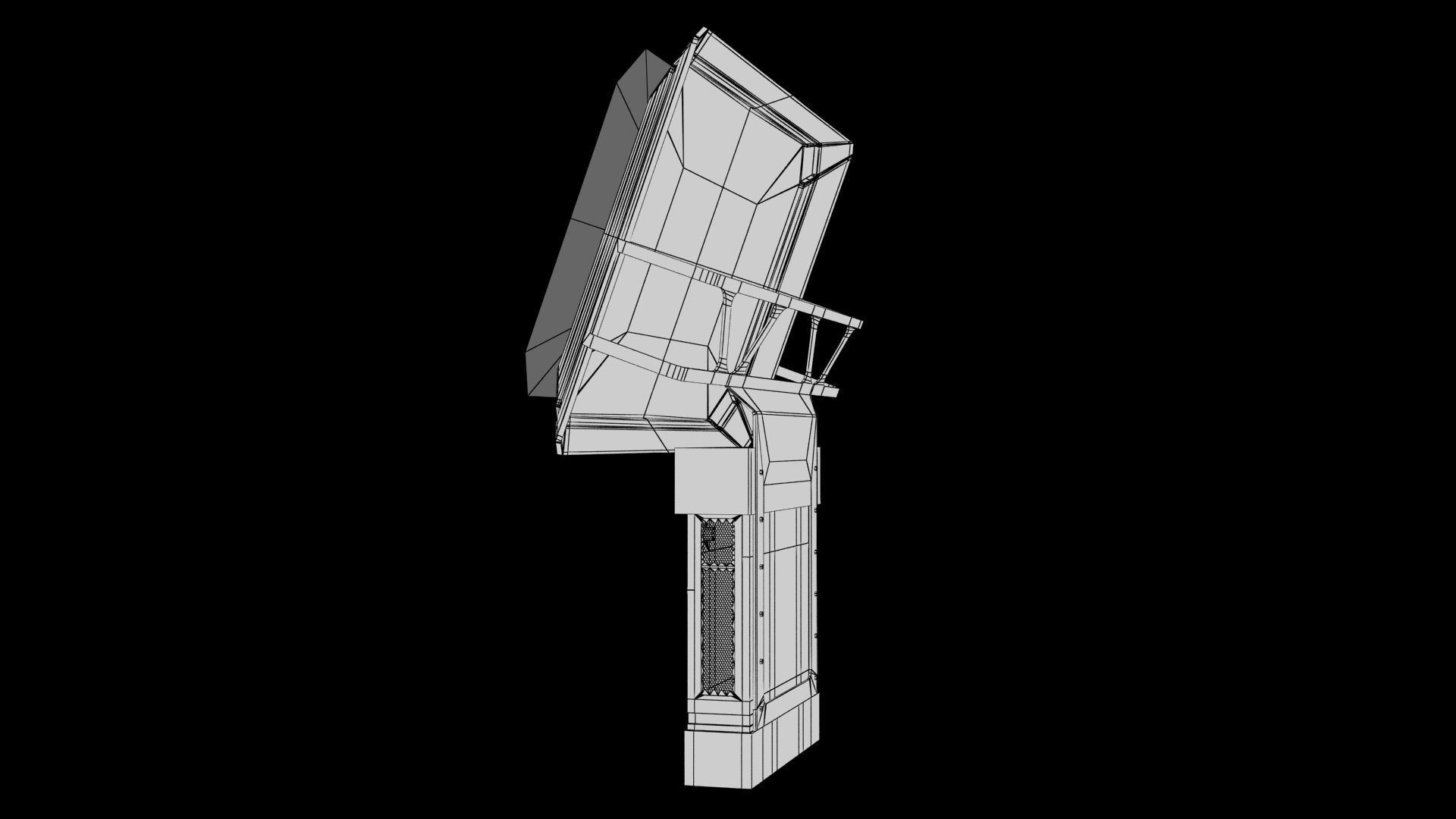 Sci-fi Terminal 3D model_15