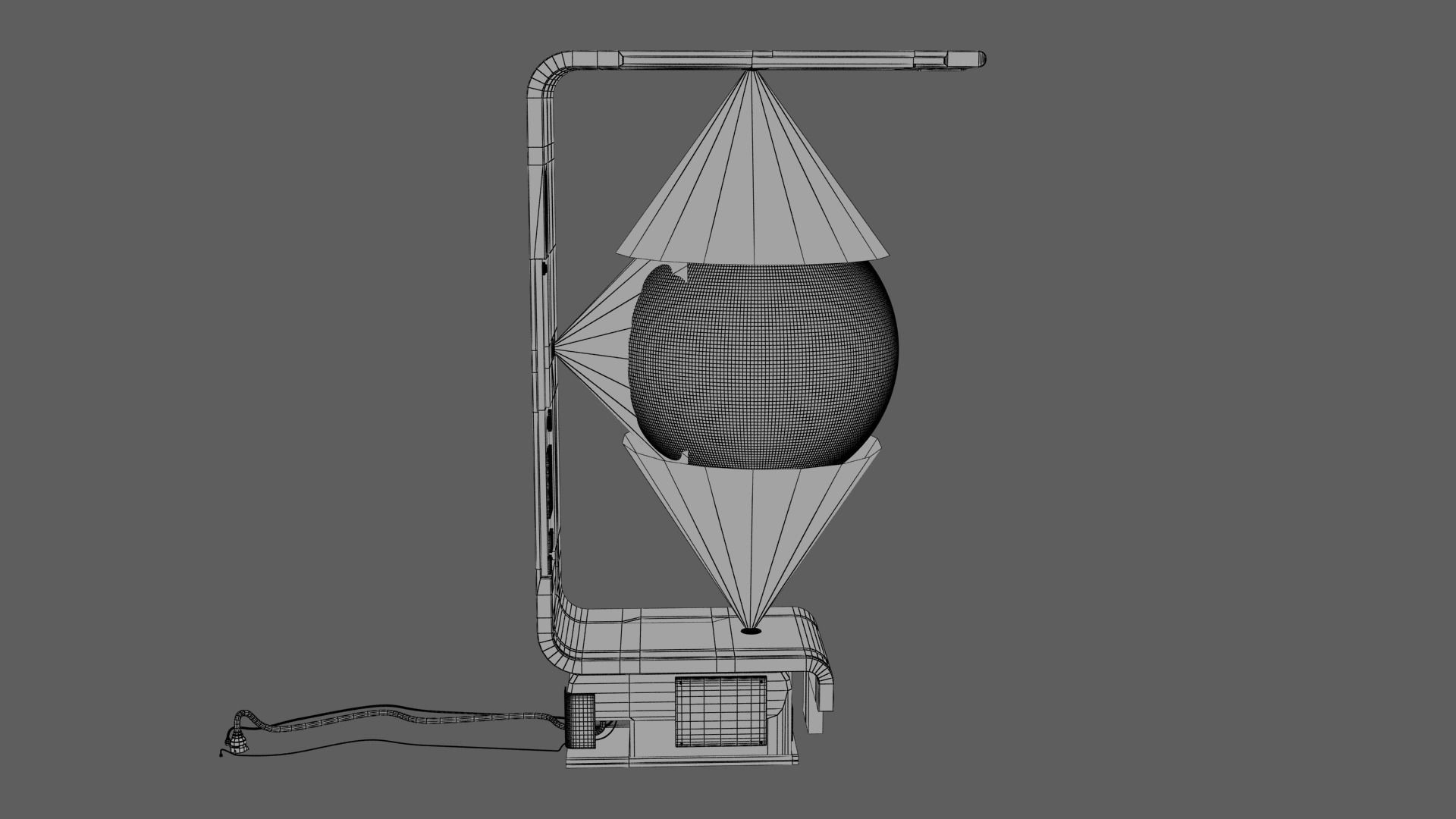 Sci-fi Holographic Display 3D model_18