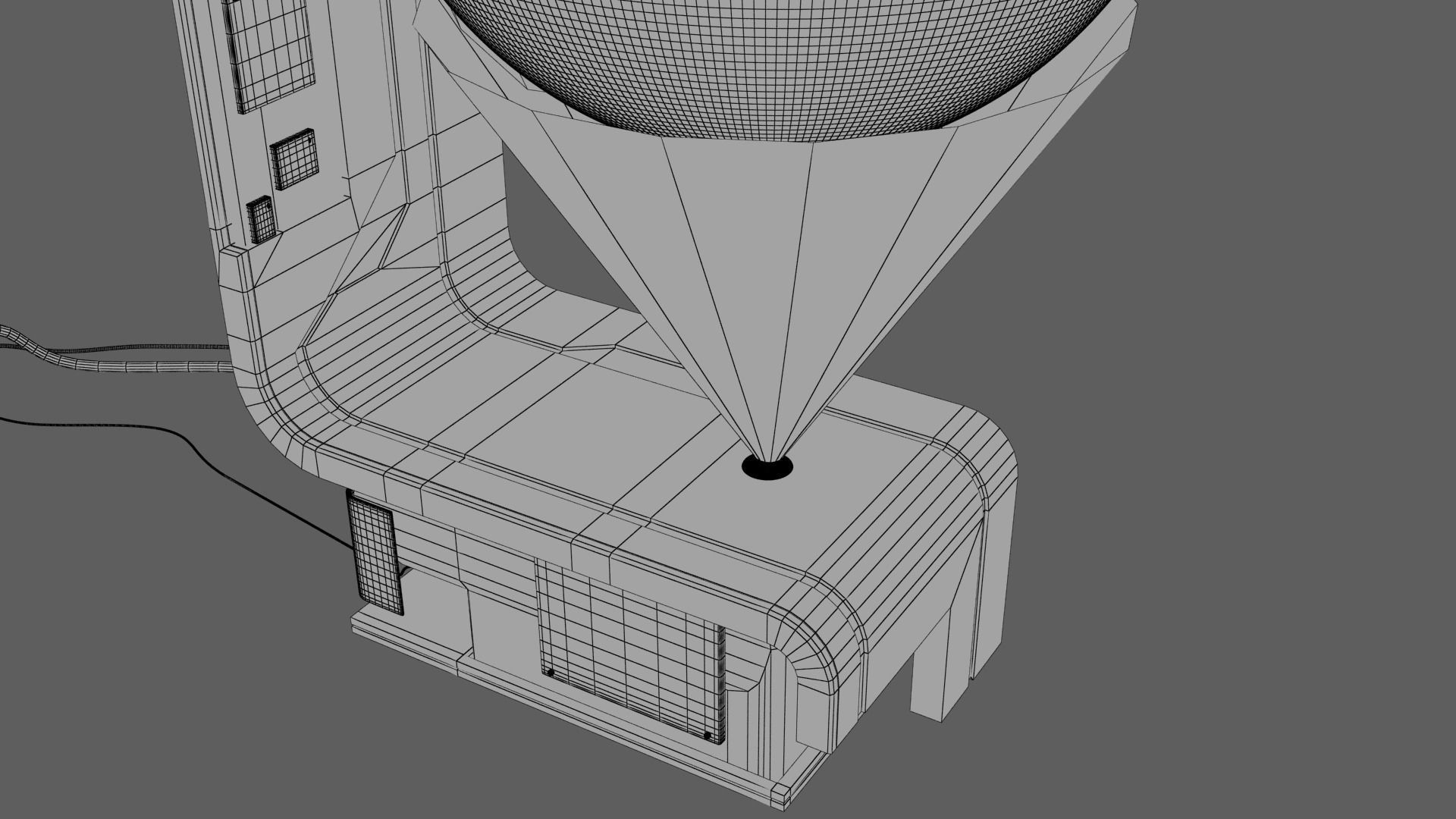 Sci-fi Holographic Display 3D model_20