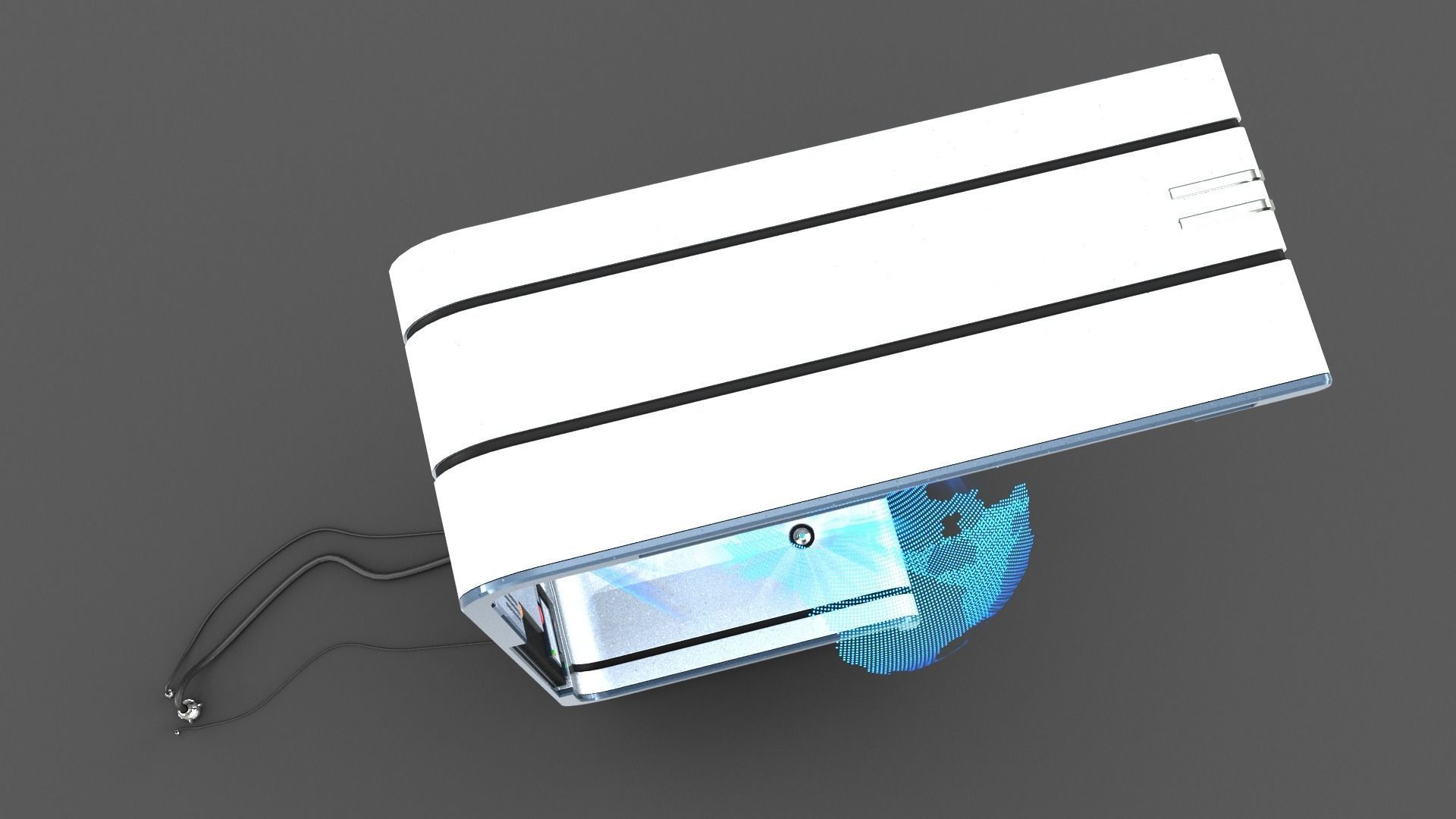 Sci-fi Holographic Display 3D model_10
