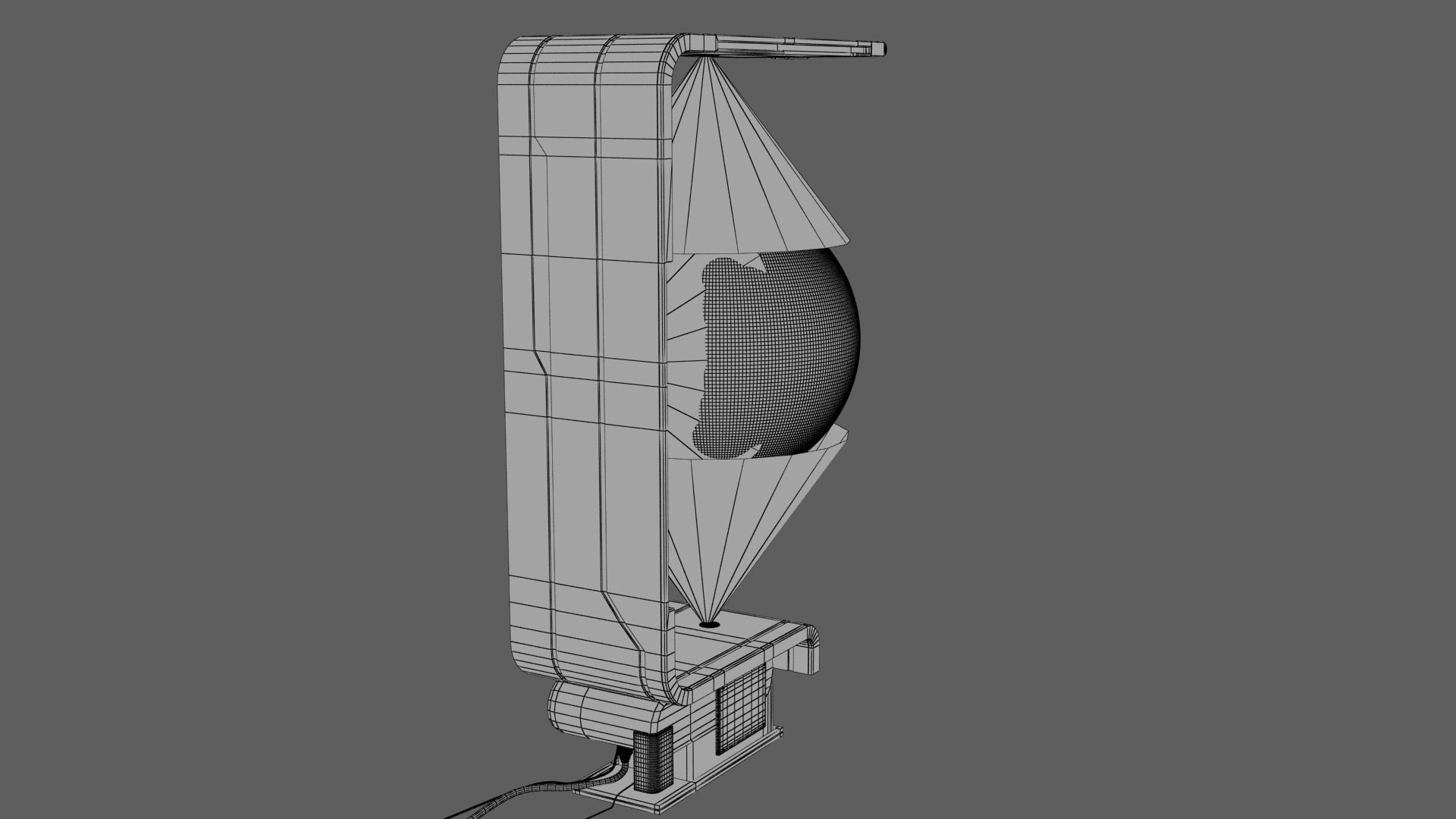 Sci-fi Holographic Display 3D model_17