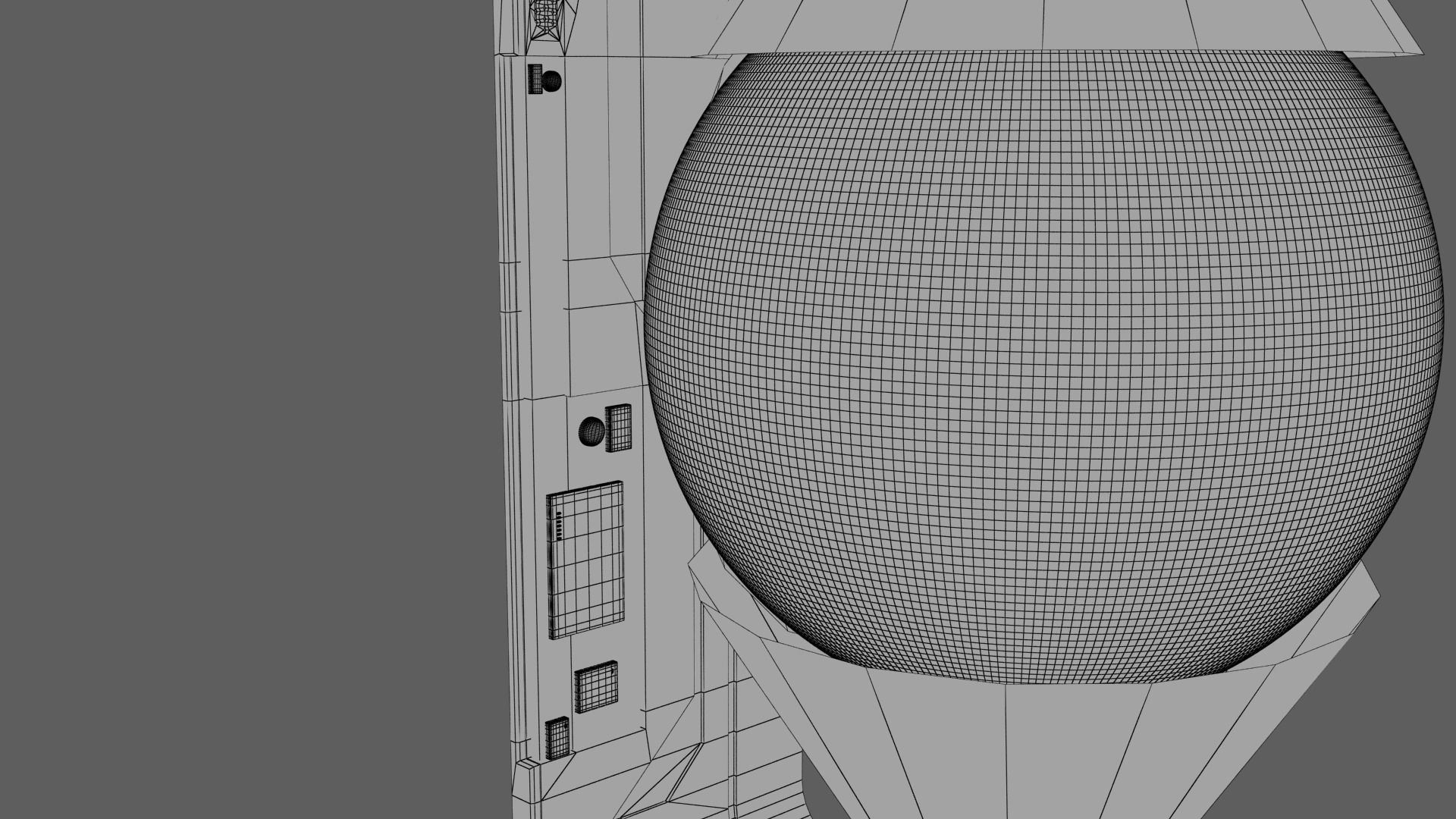 Sci-fi Holographic Display 3D model_19