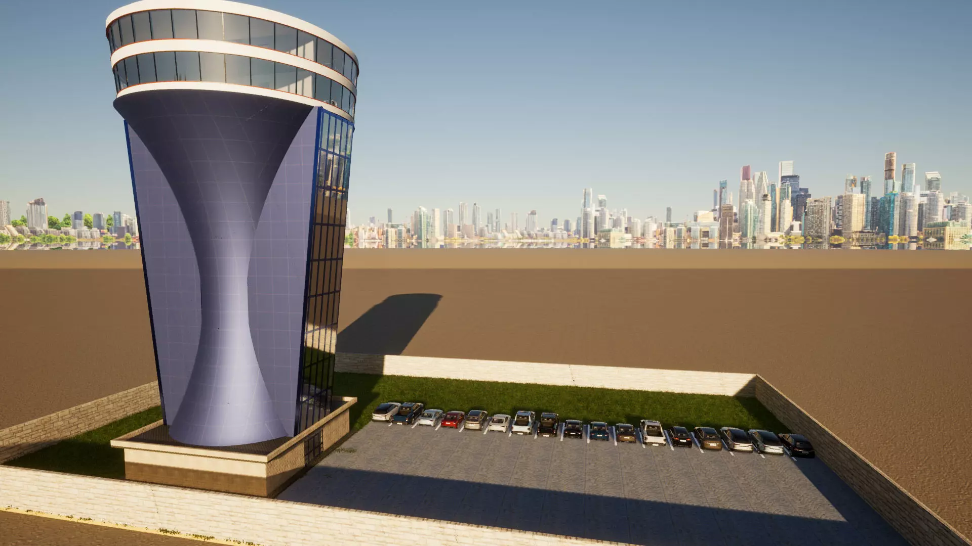 Tower Restaurant 3D model_0