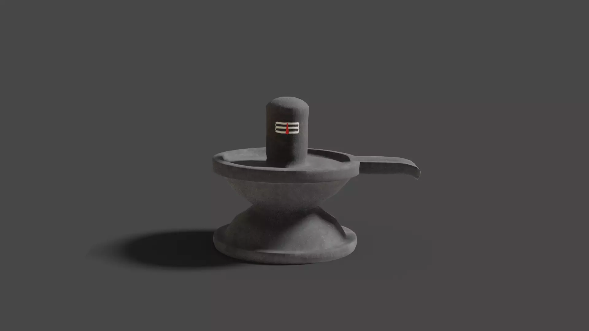 Lord shiva low poly game ready model Free low-poly 3D model_0