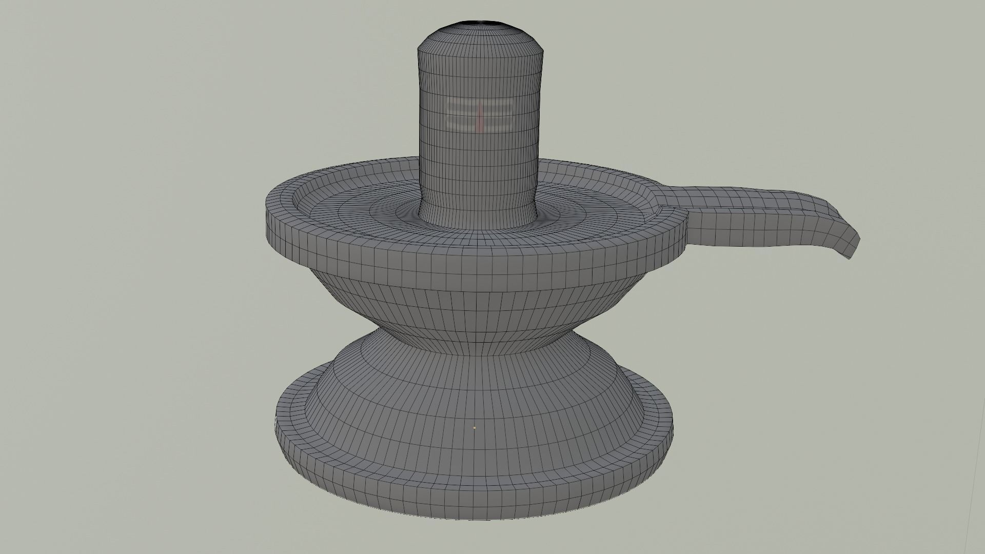 Lord shiva low poly game ready model Free low-poly 3D model_2