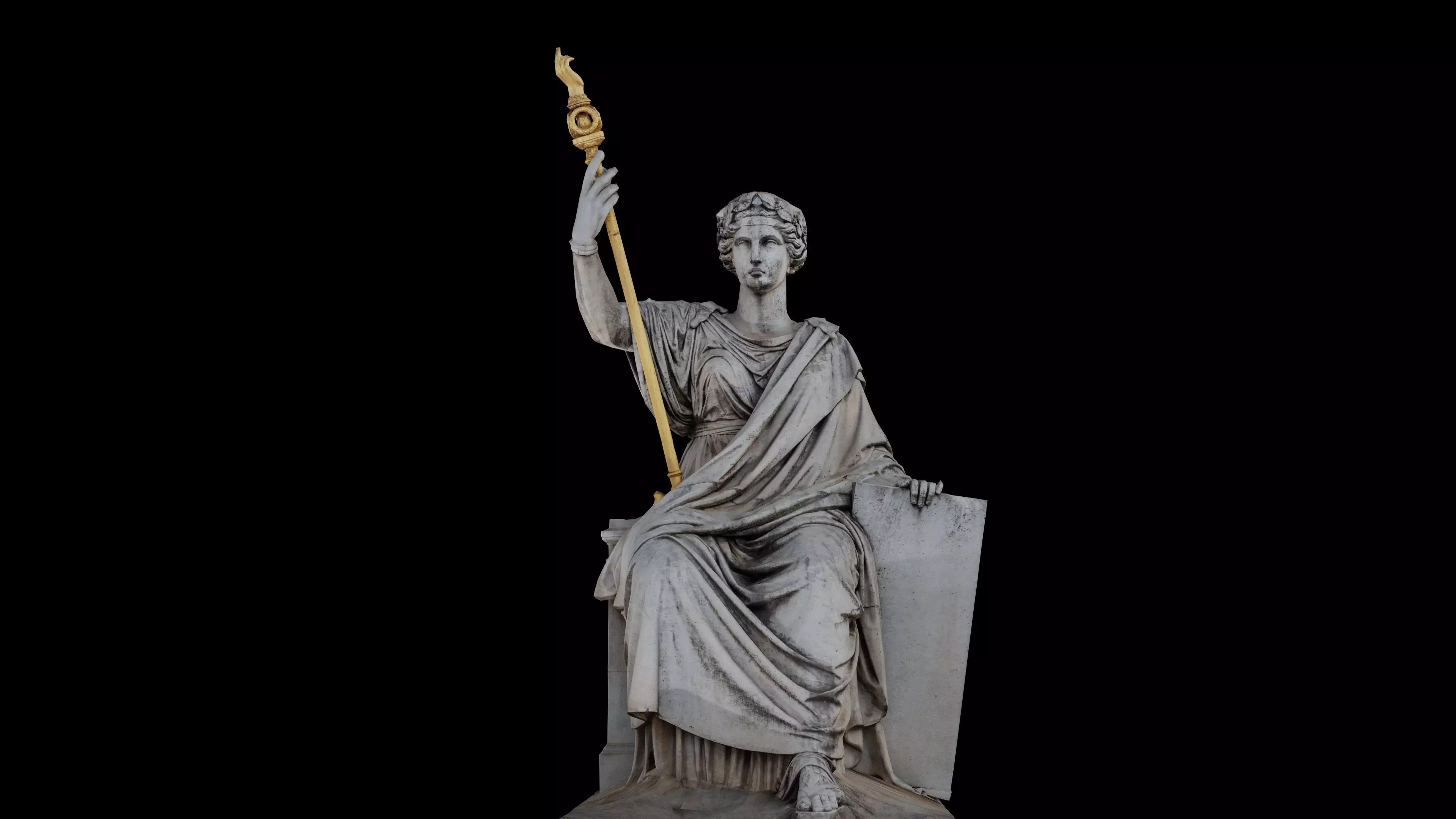 La Loi with 3 LOD - Paris Low-poly 3D model