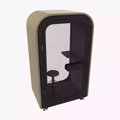 Office POD Small Low-poly 3D model