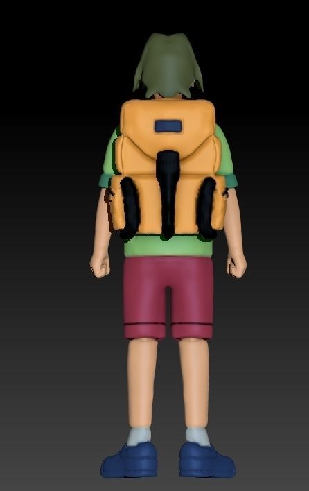 Tracey Pokemon Trainer 3D print model_2