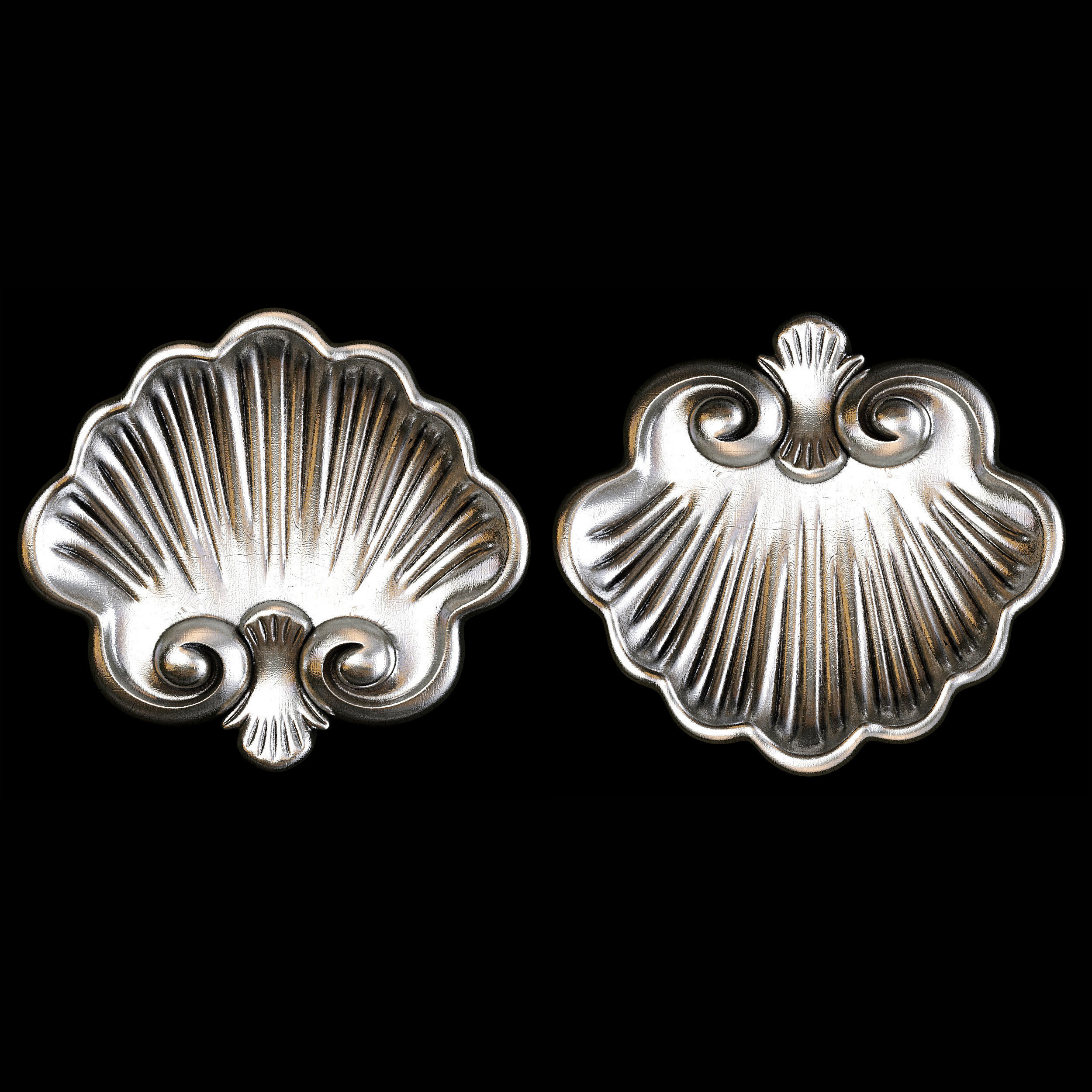 Classic carved 108 3D model_1