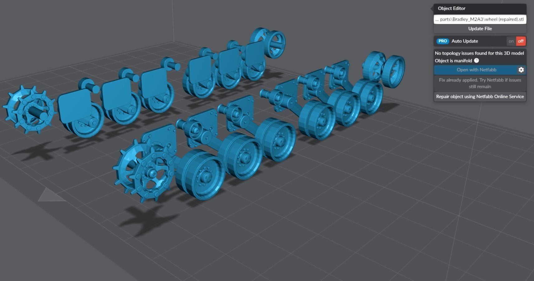 M2 Bradley IFV scale model   3D print model_10