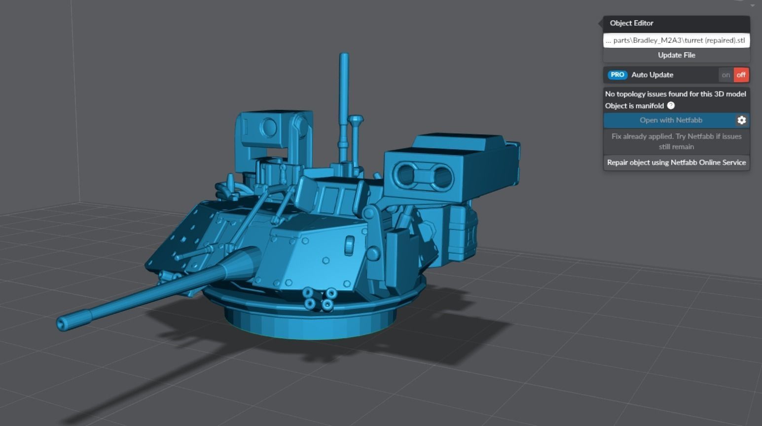 M2 Bradley IFV scale model   3D print model_8