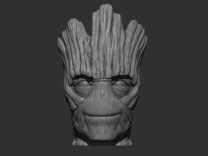 Groot Vase  3D print model