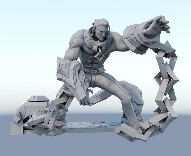 sylas League of Legends 3D print model 3D print model