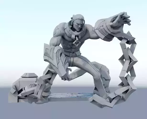 sylas League of Legends 3D print model