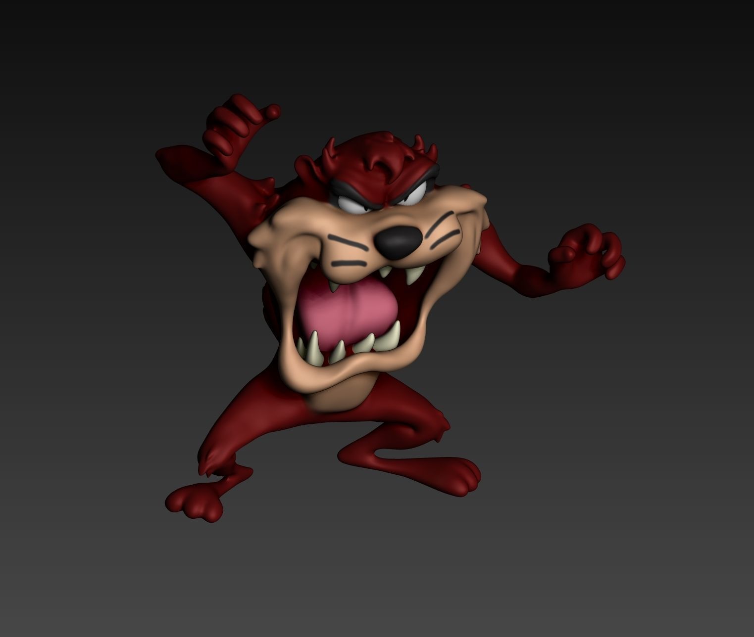 Taz Mania - Looney Tunes Free 3D print model_1