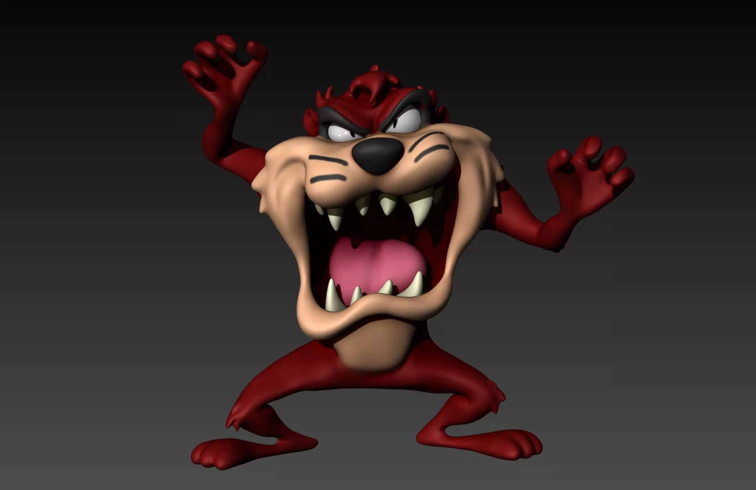 Taz Mania - Looney Tunes Free 3D print model_0