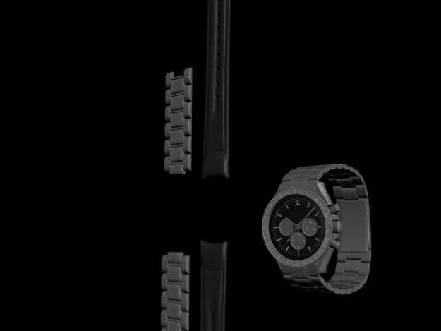 Omega Speedmaster Apollo edition 3D model_16