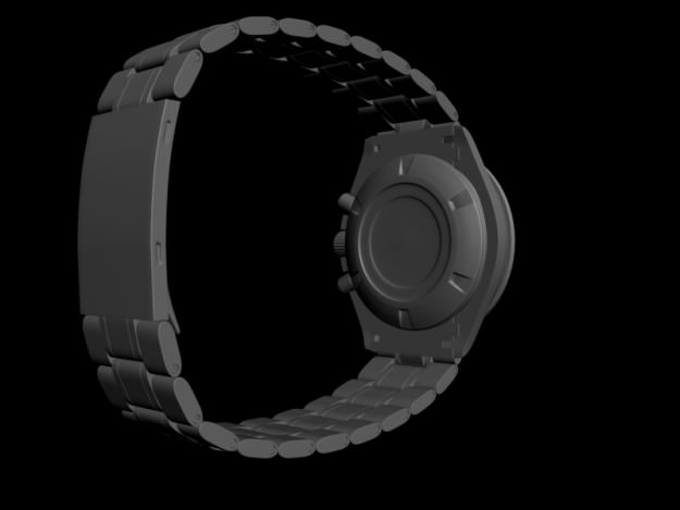 Omega Speedmaster Apollo edition 3D model_11