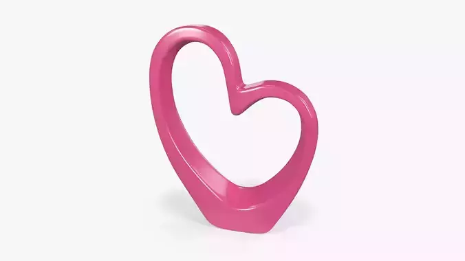 Heart Sculpture Interior Decor