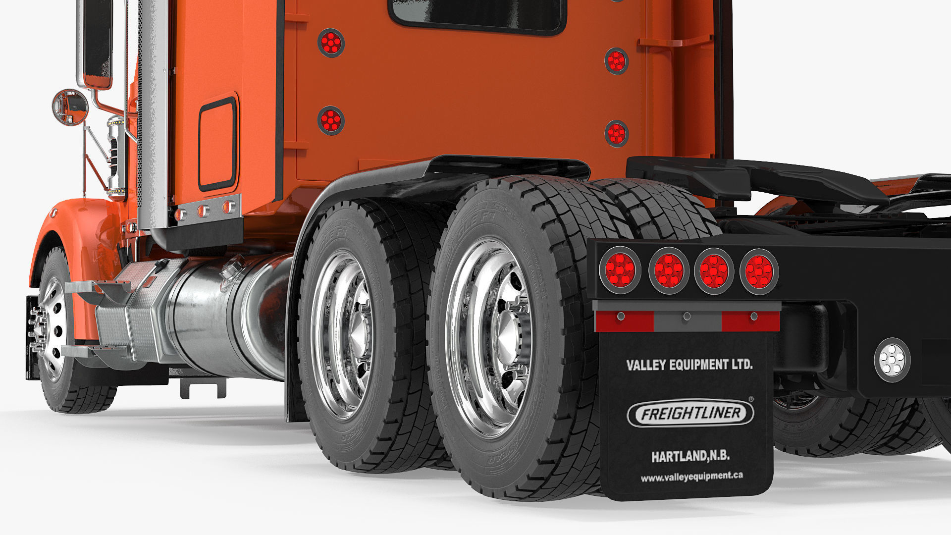 2020 Freightliner 122SD Truck 3D model_18