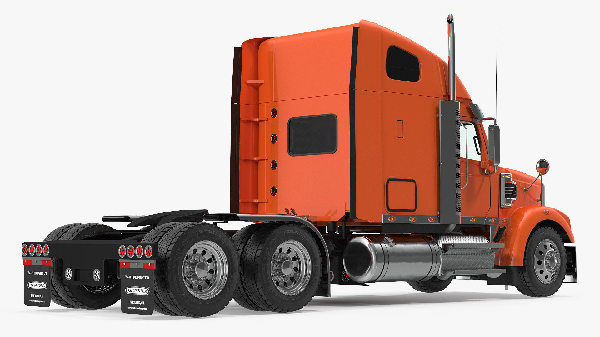 2020 Freightliner 122SD Truck 3D model_4